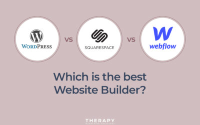 Which is the best Website Builder: WP vs. Squarespace vs. Webflow