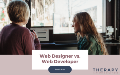 Web Designers, Web Developers, and Websites, Oh My!