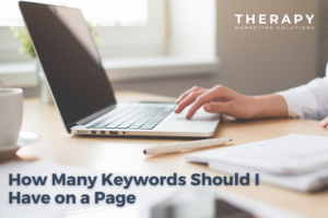 How Many Keywords Should I Have on a Page?